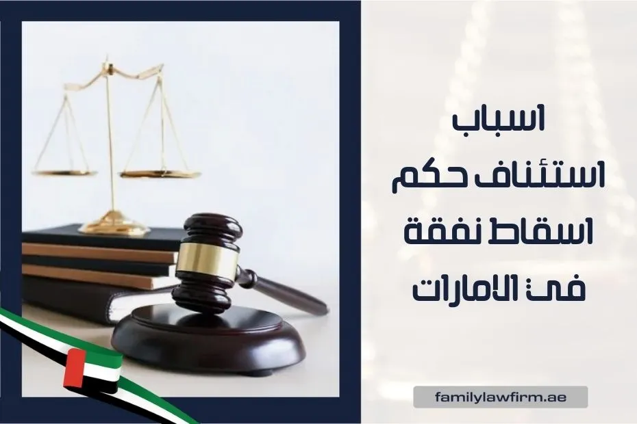 اسباب استئناف حكم اسقاط نفقة في الامارات