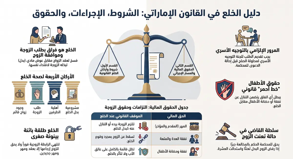 شروط الخلع في الامارات