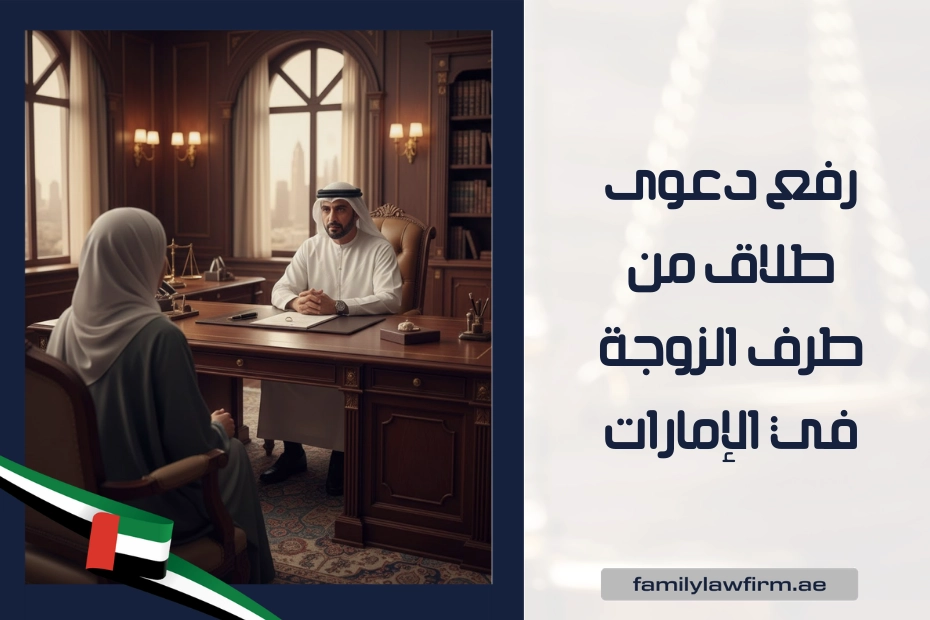 رفع دعوى طلاق من طرف الزوجة في الإمارات