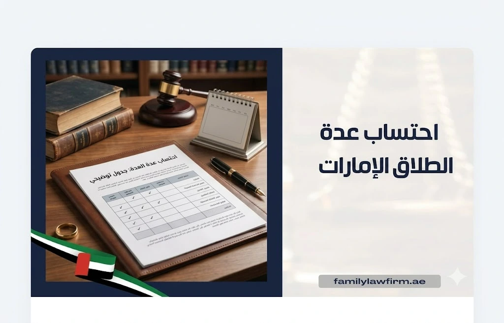 احتساب عدة الطلاق في الإمارات